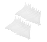 GARVALON 50 Embouts Buccaux Jetables en Pp pour Test de Capacité Pulmonaire, Utilisation Facile et Sûre, Accessoires, Lot de 50 Pièces pour Usage Médical