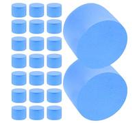 GARVALON 50 Pièces Sponge Plugs for Ant Test Tube Nests Aquarium Filter Material Stable Hydration for Pet Ant Habitat Maintenance