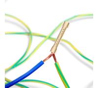 GARVALON 500 pièces U Shape Wire Terminal Connectors Kit Cable Terminals For Electrical Wiring Connection Easy Installation And High Conductivity