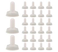 GARVALON 50pcs Couvercle Interrupteur Étanche Blanc pour Interrupteurs à Bascule, Protection Antipoussière et Résistante la Corrosion en PC et Alliage pour Applications Industrielles