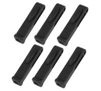 GARVALON 6 Pièces Ouvre-bouteille Ampoule Ouvre-bouteille Portatif Ouvre-bouchon D'ampoule Casseur De Flacons En Plastique Mini Décapsuleur Réutilisable Outil D'ampoule Pp Noir