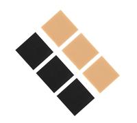 GARVALON 6 pièces Protecteur de Semelle Antidérapant Coussinets Talons Hauts Texturés Patchs de Remplacement pour Chaussures à Talons Du Bruit et Amélioration de Adhérence Noir et