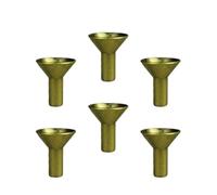 GARVALON 6 pièces Support Métal Porte-encens Filtre Rétro pour Brûleur à Refoulement Grand Format Support Encens Adaptable Salon Chambre Bureau