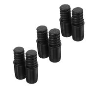 GARVALON 6 Pièces Tête De Serpillère Adaptateur Embouts De Poignée Pour Bâtons Remplacement De La Pointe Filetée Conseils Pour Perche Télescopique Embout Pour Perche Télescopique Plastique