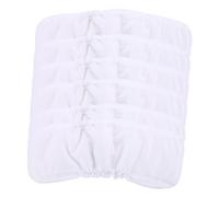 GARVALON 6pièces Doublures De Couches Réutilisables Inserts Lavables Pour Couches Confortables Et Absorbants Idéales Pour Sommeil Serein