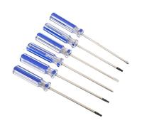 GARVALON 6pièces Kit De Tournevis De Précision Avec Petit Outil De Réparation Triangulaire Pour Informatique Et Bricolage Compatible Vis Diverses Poignée Ergonomique Facile à Utiliser