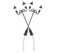 GARVALON 87 LED Blanc Froid pour Décor de Maquette Accessoires de Modélisme Paysager Lampe de Parc Miniature pour Diorama et Chambre