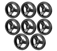 GARVALON 8pièces Roue Pivotante Roulettes de Rechange pour Poussette Chaise Haute et Voiturette Garçon Fille