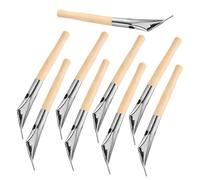 GARVALON 9 Pièces Stylo Batik pour Impression Cire et Argile Outils de Sculpture Précis pour Poterie Modelage Gravure et Art Textile