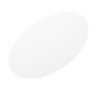 GARVALON Abat-jour Rond en Plastique Blanc 32 Cm, Panneau de Diffusion de Lumière LED Translucide, Diffuseur de Lumière Plafond pour Chambre et Salon, Couvre-lampe Acrylique 1 Mm