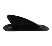 GARVALON Accessoire de Planche de Surf Gonflable en PVC pour Kayak et Surf Petite Ailette Noire pour Stabilité et Équilibre Adaptée aux Débutants et Divers Types d'Eaux