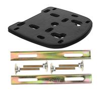 GARVALON Accessoires De Fixation pour Top-Case Arrière Moto Plaque De Fixation avec Visserie pour Porte-Bagages Arrière Kit Adaptateur pour Valise De Coffre Moto