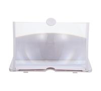 GARVALON Amplificateur Écran Téléphone Portable Créatif Blanc Loupe Vidéo HD Légère et Protection Oculaire pour Personnes Âgées Agrandisseur Polyvalent pour Usage Intérieur et Extérieur