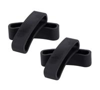 GARVALON Anneaux de Fixation pour Bracelet de Montre en Caoutchouc Lot de 6 Attaches de Sécurité Compatibles Bracelets Core All-black Ambition pour Usage Quotidien