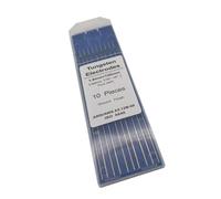 GARVALON Baguettes de Soudage Tig en Tungstène Wt20 Pur 1,6 Mm X 150 Mm, Finition Rectifiée, 2% Cériée, Barres D’électrode pour Soudage Industriel Acier Inoxydable et Acier au Carbone