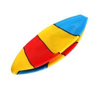 GARVALON Ballon de Basket-Ball Gonflable pour Garçon et Filles 8,5 Pouces Multicolore Rouge Jaune Bleu, Extérieur Éducatif pour Coordination Œil-Main et Motricité Fine, Jeu en Famille