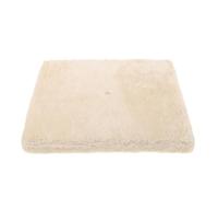 GARVALON Base de Rechange pour Griffoir à Chat en Tissu Pelucheux Beige Compatible Vis M8/m10 Planche Robuste pour Arbre à Chat DIY Accessoire Solide ’intérieur
