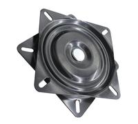 GARVALON Base Pivotante Robuste avec Roulement à Billes pour Tabourets de Bar Chaise Pivotante Salle à Manger Mécanisme Rotatif pour Meubles et Sièges Bateau