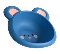 GARVALON Bassine Bébé Multifonction en Plastique PP Bleu Lavabo à Motifs de Dessins Animés Mini Bassin Grosse Capacité pour Laver Visage Pieds et Toilette Bébé Usage Domestique