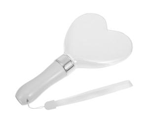 GARVALON BâTon Lumineux LED Portable 15 Couleurs en Forme De CœUr pour Festivals Concerts Et FêTes Lampe Clignotante AlimentéE par Batterie Mini Baguette D’Encouragement pour ÉVéNements