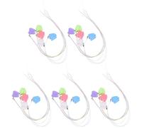 GARVALON Boîte à Dents de Lait Garçon et Filles 25 Pcs Plastique Multicolore Collier Coffret Commémoratif pour Rangement de Dents Perdues Souvenir et Présent Bébé