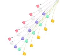 GARVALON Boîte à Dents de Lait pour Garçon et Filles Lot de 50 Pièces Multicolores Plastique Sécurisé Compacte et Ludique pour Conserver Souvenirs et Petites Décorations