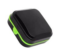 GARVALON Boîte de Protection Portable Protège Efficacement les Appareils Auditifs pour Appareil Auditif en Pvc Mousse, Étui Léger et Compact Voyage Bureau