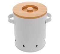 GARVALON Boîte De Rangement Légumes Moyen Format En Plastique Respirant, Récipient Conservation Aliments Pour Pommes De Terre Ail Oignon, Cuisine Domestique Et Garde-manger, Stockage Unique