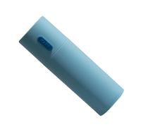 GARVALON Boîte de Voyage Bleue pour Brosse à Dents et Dentifrice, Mug Multifonction Compact, Étui Portable pour Rangement Hygiénique, Accessoire Pratique pour Salle de Bain et Voyage