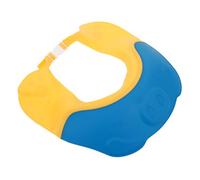 GARVALON Bonnet de Bain Imperméable Ajustable pour Bébé, Protection Lavage Cheveux Garçon et Filles, Chapeau Silicone Doux Anti-eau, Adapté Bain et Baignade, Protection Oreilles, Motif