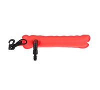 GARVALON Bouée de Plongée Gonflable Fluorescente Orange Tube de Signalisation sous-Marine Compact Sécurité Aquatique pour Apnée et Plongée en Surface Accessoire de Balisage Visible et