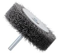 GARVALON Brosse Métallique pour Perceuse Acier Inoxydable Brosse Rotative Multifonction Nettoyage Polissage Pneus et Surfaces Métalliques