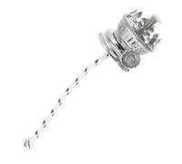 GARVALON Brûleur à Huile pour Lampe à Pétrole Ancienne 28 Trous, Accessoire en Métal Argenté Compatible Lampes Vintage, Fourniture de Réparation Solide pour Éclairage Intérieur