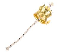 GARVALON Brûleur Lampe Pétrole avec Mèche Accessoire de Remplacement pour Lampe à Huile Ancienne et Rétro Mèche Coupe Adaptable Extérieure