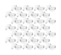 GARVALON Capsules Rondes Transparentes 50 MM pour Distributeurs Automatiques 100 Pièces en Plastique Réutilisables Vides et Ouvrables pour Jouets Objets de Collection et Rangement