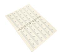 GARVALON Carnet de Partitions de Guitare A4 à Six Lignes Couverture Imperméable en PP Léger et Portable pour Guitaristes Cahier de Musique Pratique pour Apprentissage et Composition