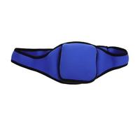 GARVALON Ceinture Porte-Microphone en Néoprène Légère avec Pochette Zippée pour Instructeurs de Fitness, pour Séances de Gym et Aérobic, Confort Mains Libres