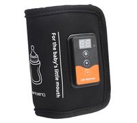 GARVALON Chauffe-biberon Usb Portable Noir Pour Bébé Chauffant Réglable Néoprène Résistance Uniformément Chauffe-lait Maternel Voyage Alimentation Bébé Paquet Chauffant