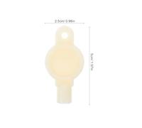 GARVALON Clé Plastique Distributeur Papier Toilette Accessoire Commercial Robuste pour Rangement Facile Remplacement Simple pour Distributeurs Essuie-Mains et Papier Hygiénique