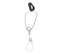GARVALON Clip Suspendre pour Lampe à Reptiles Support d'Abat-Jour Noir, Adapté aux Lampes Chauffantes pour Reptiles, Accessoire pour Éclairage Intérieur