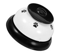 GARVALON Clochette d'Entraînement pour Chiens et Chats Sonnettes Interactives en ABS Noir et Blanc Éducatif Portable pour Dressage et Communication Animale Outil Ludique pour Animaux de