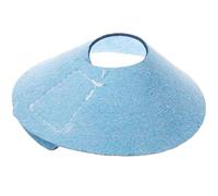 GARVALON Collier de Protection pour Perroquet Taille L Bleu Cône Anti-Piqûres D’Oiseaux en Matériau Léger et Respirant Collier de Récupération pour Oiseau pour Prévenir Morsures et