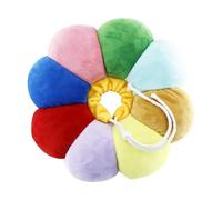 GARVALON Collier de Récupération Réglable en Coton PP pour Chat, Protection Post-Opératoire Anti-Morsure et Anti-Léchage, Confortable pour Période de Convalescence