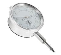 GARVALON Comparateur à Cadran de Précision 0-10 MM 001 MM Résolution Tête Résistante à L'Usure Cadran Clair Outil de Mesure Mécanique et Industriel pour Contrôle Dimensionnel Précis