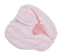GARVALON Couches Lavables Ajustables pour Petits Animaux Culottes Absorbantes en Tissu Doux et Respirant pour Phalangers, Écureuils et Cobayes, Réutilisables et Confortables, Taille S,
