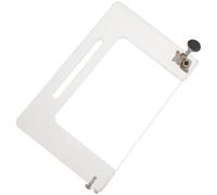 GARVALON Coupe-savon Portable Inoxydable et Acrylique Outil de Découpe Précis pour Usage Quotidien Trancheuse Multi-usages pour Savon Artisanal et Fabrication Maison