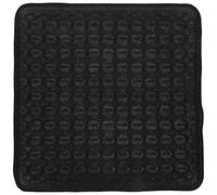 GARVALON Coussin de Siège Rafraîchissant pour Voiture et Bureau Galette Chaise Anti-dérapante Coussin Assise Léger et Portable pour Conduite et Maison Moyenne Noire