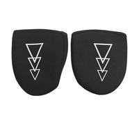 GARVALON Couvre-Chaussures de Vélo Demi-Couvre-Chaussures Coupe-Vent Imperméables et Thermiques Protection Chaude Triangle Réfléchissant Adaptées aux Activités Cyclistes Extérieures