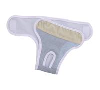 GARVALON Culotte D’Hygiène Réutilisable pour Chien Femelle en Coton Pantalon Physiologique Ajustable Taille XL pour Chaleurs et Incontinence Protection Absorbante et Respirante pour