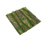 GARVALON Décoration d'Écorce Artificielle pour Terrarium 30X30 CM Panneau d'Arrière-Plan Réaliste en Mousse et Écorce Décor Naturel pour Habitat de Reptiles Amphibiens et Tortues Fond